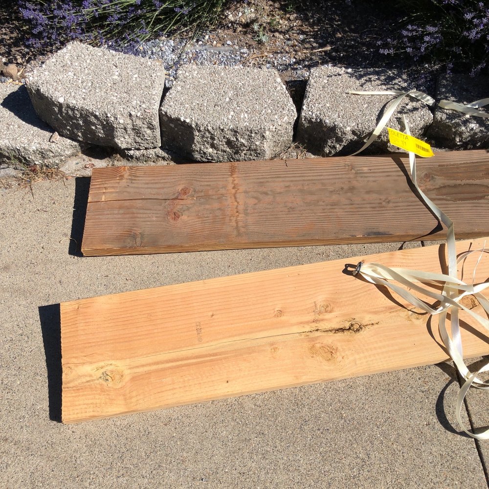 The Home Depot - Two cracked boards including one that is very weathered. - Hardware Stores Near Me - Placerville, California The Home Depot - Two cracked boards including one that is very weathered. - Hardware Stores Near Me - Placerville, California