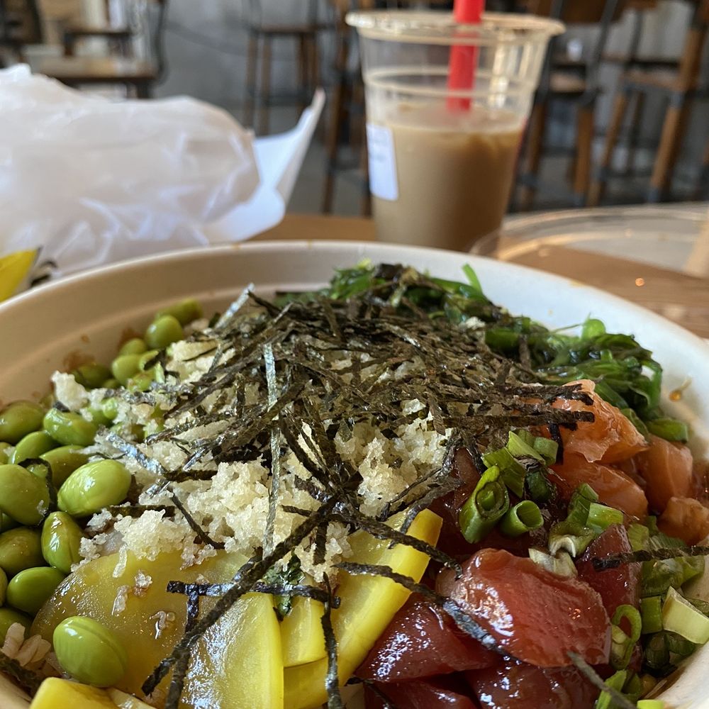 The Spot Mini - Poke bowl w marinated tuna and salmon - Poke Near Me - College Park, Maryland The Spot Mini - Poke bowl w marinated tuna and salmon - Poke Near Me - College Park, Maryland