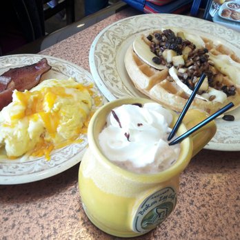 Another Broken Egg Cafe - Apple and Brie waffle! - Breakfast & Brunch Near Me - Dunwoody, Georgia Another Broken Egg Cafe - Apple and Brie waffle! - Breakfast & Brunch Near Me - Dunwoody, Georgia