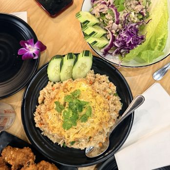 Thai Wok & Cafe - Crab Fried Rice & Larb Salad - Thai Near Me - Fresno, California Thai Wok & Cafe - Crab Fried Rice & Larb Salad - Thai Near Me - Fresno, California