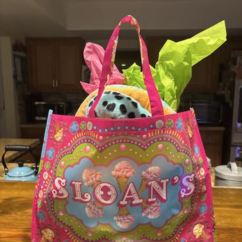 Sloan's - Mizner Park - Ironically gift wrapped, expensive unwanted snakes - Ice Cream & Frozen Yogurt Near Me - Boca Raton, Florida Sloan's - Mizner Park - Ironically gift wrapped, expensive unwanted snakes - Ice Cream & Frozen Yogurt Near Me - Boca Raton, Florida