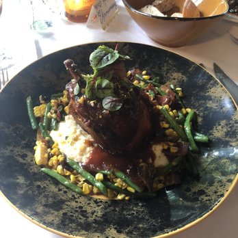 The Log Cabin Restaurant - Pork shank osso buco - New American Near Me - Leola, Pennsylvania The Log Cabin Restaurant - Pork shank osso buco - New American Near Me - Leola, Pennsylvania