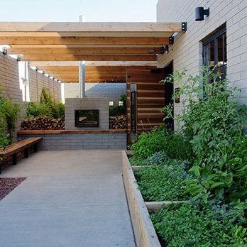 The Parlor - garden entrance - Pizza Near Me - Phoenix, Arizona