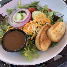 Salad with Balsamic and very fresh veggies