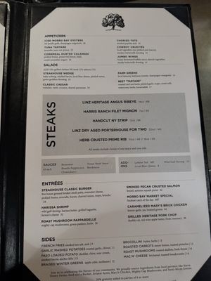 Menu photo 6 The Steakhouse Paso Robles, CA Menu photo 6 The Steakhouse Paso Robles, CA