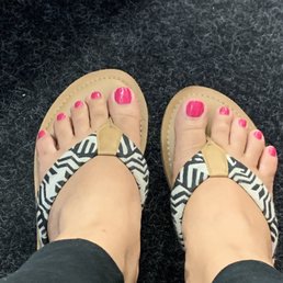 Pedicure by Tina. Love it! Pedicure by Tina. Love it!