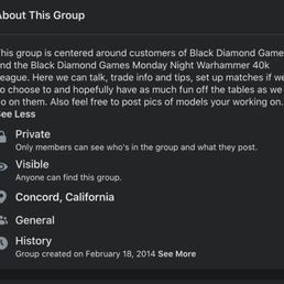 An example of their "About" section of one of the grouos I was kicked from. An example of their "About" section of one of the grouos I was kicked from.