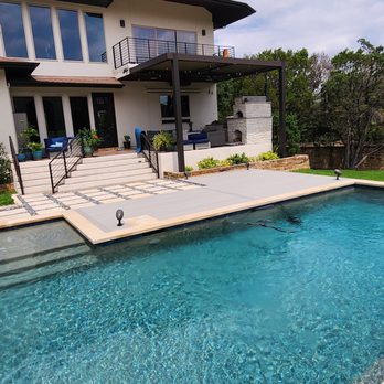 Innovative Patio Covers Plus - Azek pool deck. - Patio Coverings Near Me - Leander, Texas Innovative Patio Covers Plus - Azek pool deck. - Patio Coverings Near Me - Leander, Texas
