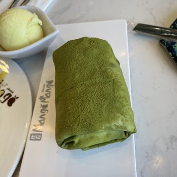 Mango Mango - S14. Matcha Crepe Roll - Desserts Near Me - Virginia Beach, Virginia Mango Mango - S14. Matcha Crepe Roll - Desserts Near Me - Virginia Beach, Virginia