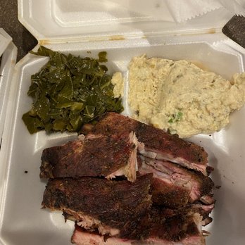 TDT BBQ - Ribs, collards and potato salad - Barbeque Near Me - Mableton, Georgia TDT BBQ - Ribs, collards and potato salad - Barbeque Near Me - Mableton, Georgia