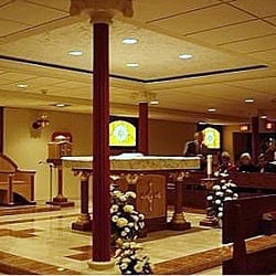 Our Lady of Good Counsel Catholic Church - Altar in Crypt Chapel where daily Mass is held Monday-Saturday.