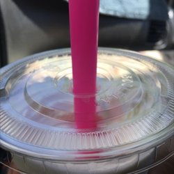 More Burgers and Shakes Riverton - Vanilla shake, as if they just poured soft serve vanilla ice cream in, then you're going to love it. Impossible to use the bubble tea straw.