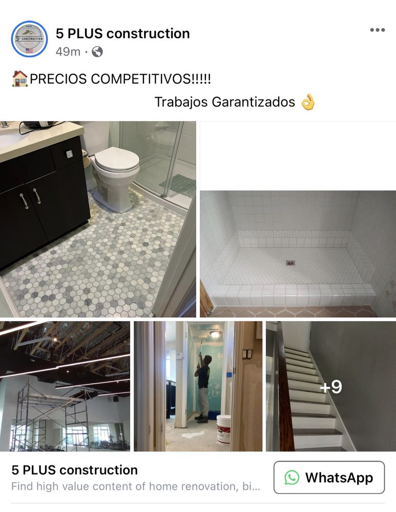 5 PLUS CONSTRUCTION Oxnard, California Flooring Phone Number Yelp