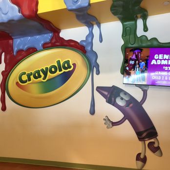 Crayola Experience - Inside entrance - Amusement Parks Near Me - Orlando, Florida