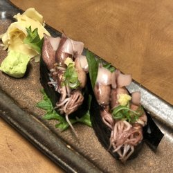 Amakara - Hotaru ika nigiri- aka firefly or baby squid