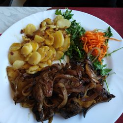 Park Café Trattoria-Pizzeria - Frisch zubereitete Leber mit Bratkartoffeln für 9,50€ (30.11.2019) H. S.