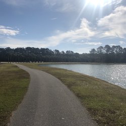 Charleston County Parks - Walking trail by the lake