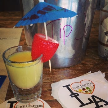 Juice Crafters - David @ Juice Crafters always taking such good care of us! #cheerstohealth - Juice Bars & Smoothies Near Me - Los Angeles, California Juice Crafters - David @ Juice Crafters always taking such good care of us! #cheerstohealth - Juice Bars & Smoothies Near Me - Los Angeles, California