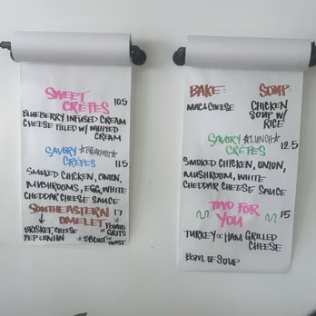 Papa's Kitchen - Cute way to display specials - Breakfast & Brunch Near Me - Cumming, Georgia