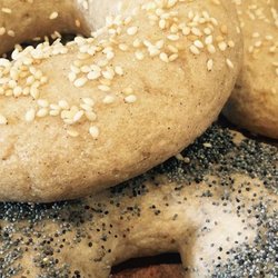 Adieu - Glu - Gluten-Free/Vegan Sourdough Bagels