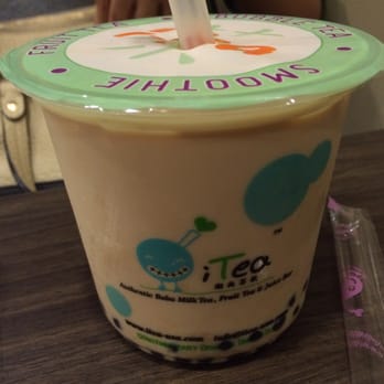 i-Tea - Regular milk tea with boba - Ramen Near Me - Milpitas, California
