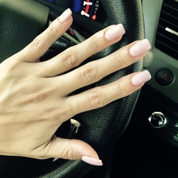 Champagne Nails - Acrylic gel fill by Loni! Absolutely love it! - Nail Salons Near Me - San Marcos, California