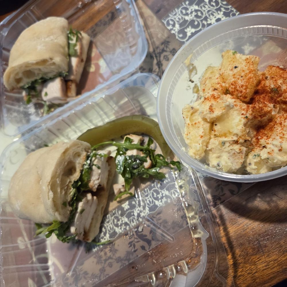 Jack’s Modern Artisan - Chicken (without brie) and fig jam and potato salad - Delis Near Me - Leander, Texas