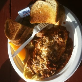 Airport In The Sky Restaurant - Buffalo chili omelette - Breakfast & Brunch Near Me - Avalon, California