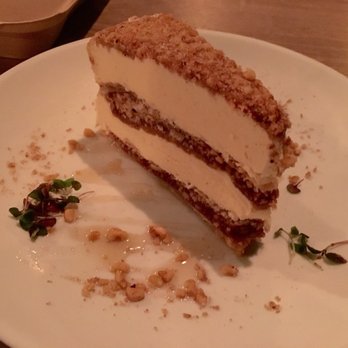Beeside Balcony - Baklava Ice Cream Cake --- worth the calories! - Mediterranean Near Me - Del Mar, California
