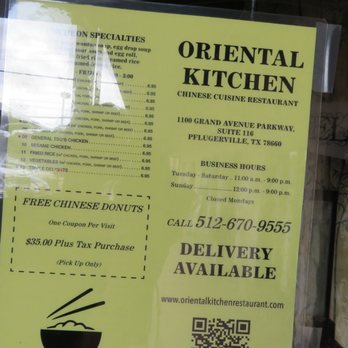 Oriental Kitchen - Chinese Near Me - Pflugerville, Texas
