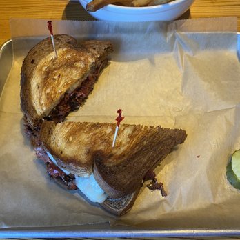 Local Republic - Way too greasy Reuben. I was sad. - Gastropubs Near Me - Lawrenceville, Georgia Local Republic - Way too greasy Reuben. I was sad. - Gastropubs Near Me - Lawrenceville, Georgia