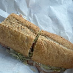 Regular "Super Sub" on wheat Regular "Super Sub" on wheat