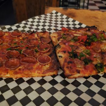 Pie Punks - Pepperoni slice, sausage slice - Pizza Near Me - San Francisco, California Pie Punks - Pepperoni slice, sausage slice - Pizza Near Me - San Francisco, California