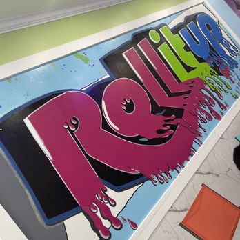Roll It Up Ice Cream - Name on the wall - Ice Cream & Frozen Yogurt Near Me - Atlanta, Georgia Roll It Up Ice Cream - Name on the wall - Ice Cream & Frozen Yogurt Near Me - Atlanta, Georgia