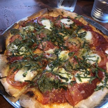 The Sawyer - Margarita pizza - New American Near Me - Truckee, California The Sawyer - Margarita pizza - New American Near Me - Truckee, California