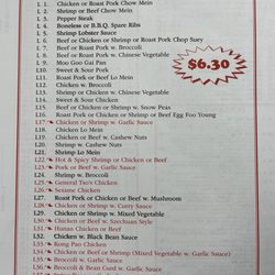 Double Dragon Chinese Restaurant - Lunch special