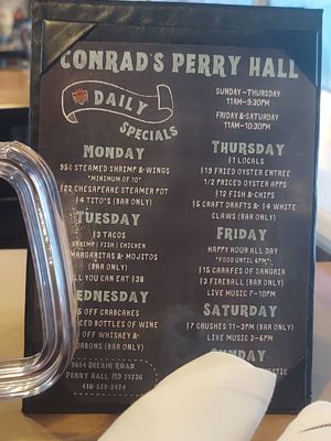 Menu photo 6 Conrad's Seafood Restaurant - Perry Hall Perry Hall, MD Menu photo 6 Conrad's Seafood Restaurant - Perry Hall Perry Hall, MD