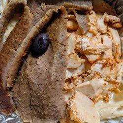 Albasha Express - Combination Gyro + Chicken Shawarma