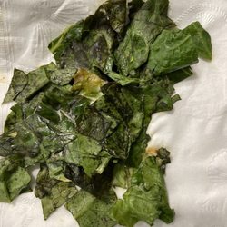 Salad and Go - Wilted bitter green lettuce leaves
