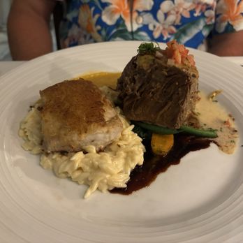 Roy's Waikiki - Waikiki combo - fish and braised beef short rib - Hawaiian Near Me - Honolulu, Hawaii