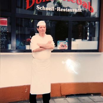 Ali Baba - Master of his domain.  This was the storefront and owner in 2001.  I cannot guarantee this gentleman, named Izet, is still the proprietor. - Fast Food Near Me - Landstuhl, RP