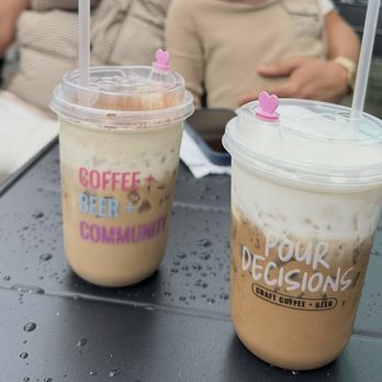 Pour Decisions Craft - Peanut butter latte and salted cream phin coffee - Coffee & Tea Near Me - Fremont, California
