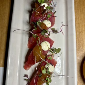 Wrench & Rodent Seabasstropub - Tuna nigiri off the specials menu was a most curious dish. - New American Near Me - Oceanside, California