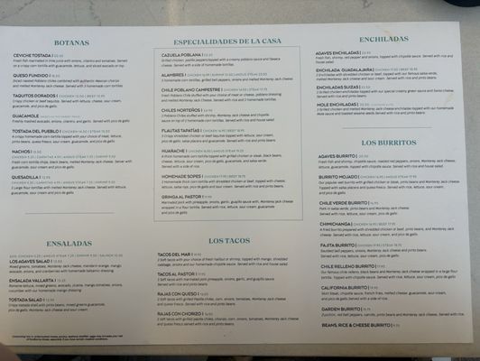 Menu photo 1 Los Agaves Goleta, CA Menu photo 1 Los Agaves Goleta, CA