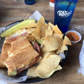 Bogota Kitchen & Bar - Tampa Cuban with chips and sauce. - Latin American Near Me - Palm Harbor, Florida Bogota Kitchen & Bar - Tampa Cuban with chips and sauce. - Latin American Near Me - Palm Harbor, Florida