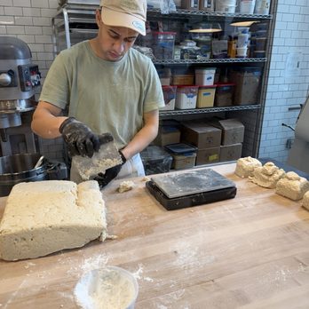 Verveine Cafe - Making pastries fresh in front of us - Cafes Near Me - Cambridge, Massachusetts