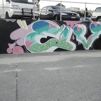 Bondi Beach Graffiti Wall - Local Flavor Near Me - Bondi Beach, NSW