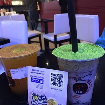 Kung Fu Tea - Our passion fruit tea and Oreo milkshake type tea - Coffee & Tea Near Me - Amherst, New York