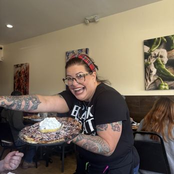 Baja Cafe - Our fantastic server, Angela! - Breakfast & Brunch Near Me - Tucson, Arizona