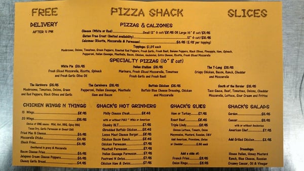 Menu photo 3 Pizza Shack Gansevoort, NY Menu photo 3 Pizza Shack Gansevoort, NY
